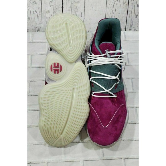 adidas Harden Vol. 4 X Daniel Patrick Power Berry Tech Emerald FY2791 MENS SZ 10 main image 8